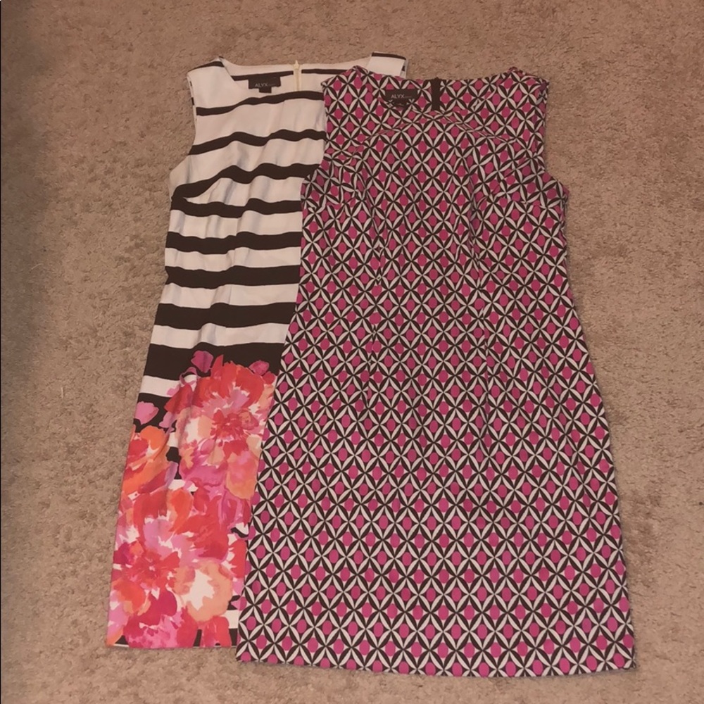 ALYX shift dress bundle (2 dresses)